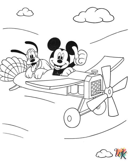Dibujos para Colorear mickey mouse 24