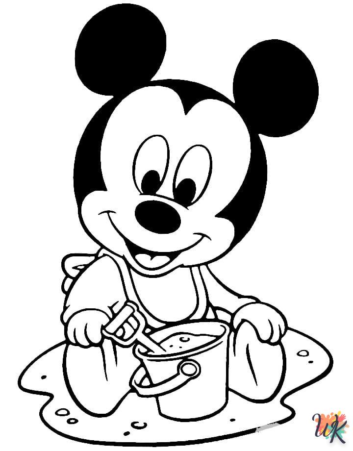 Dibujos para Colorear mickey mouse 26