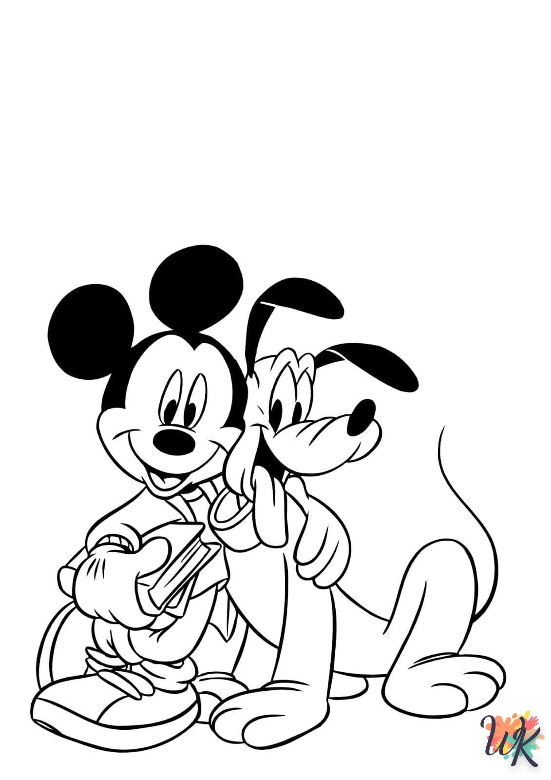 Dibujos para Colorear mickey mouse 27