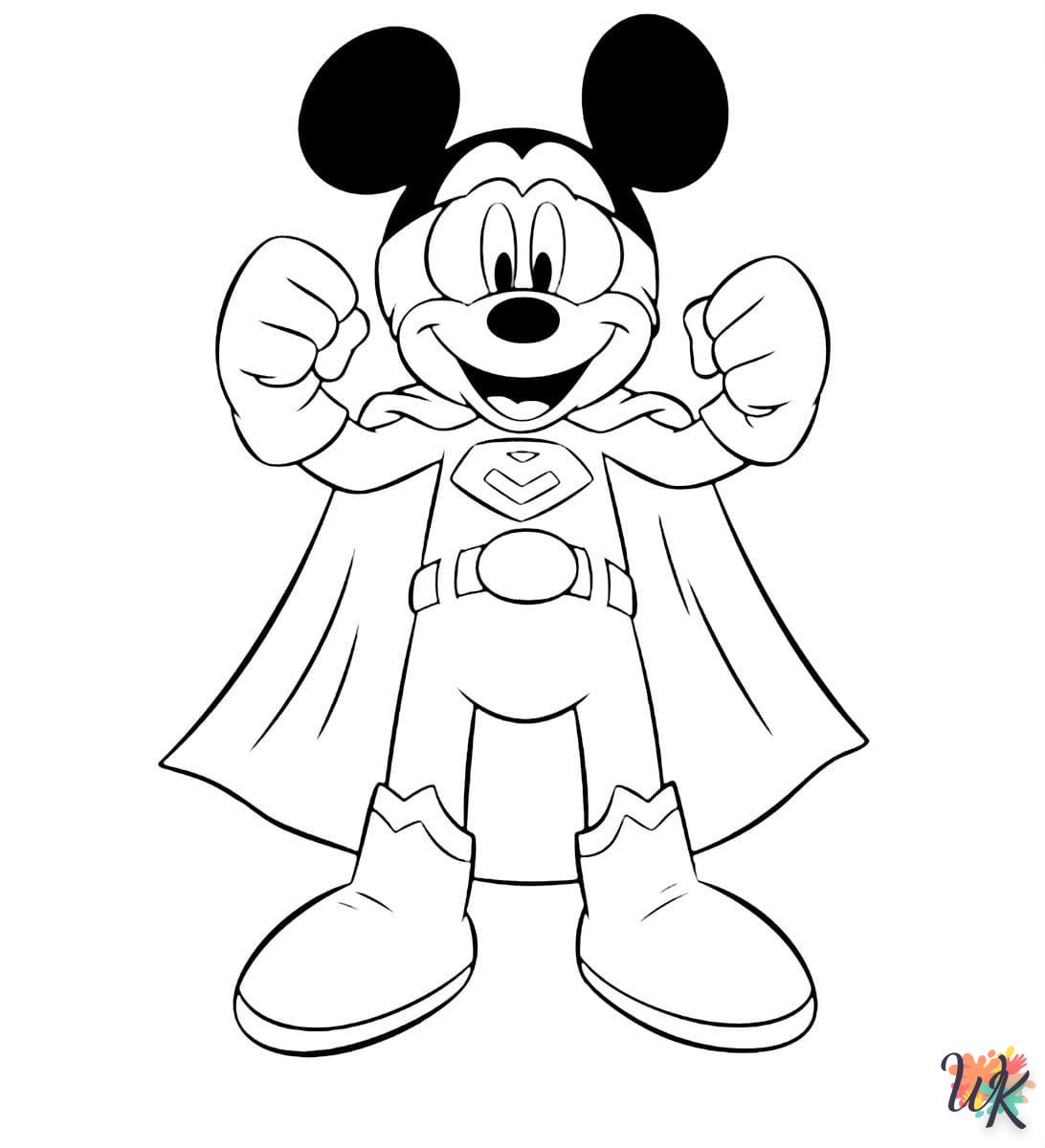 Dibujos para Colorear mickey mouse 29
