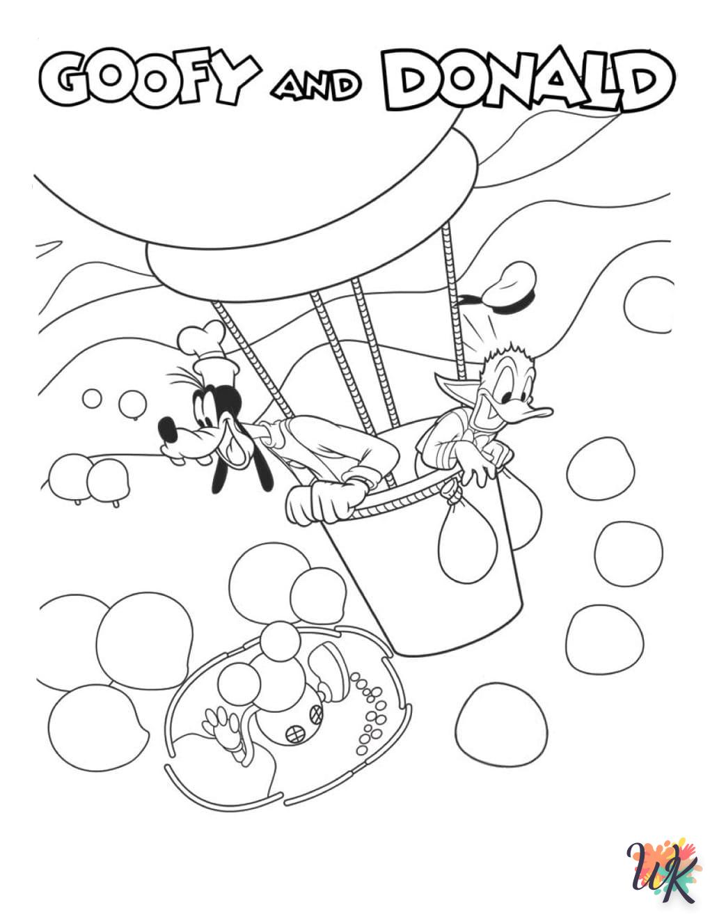 Dibujos para Colorear mickey mouse 30