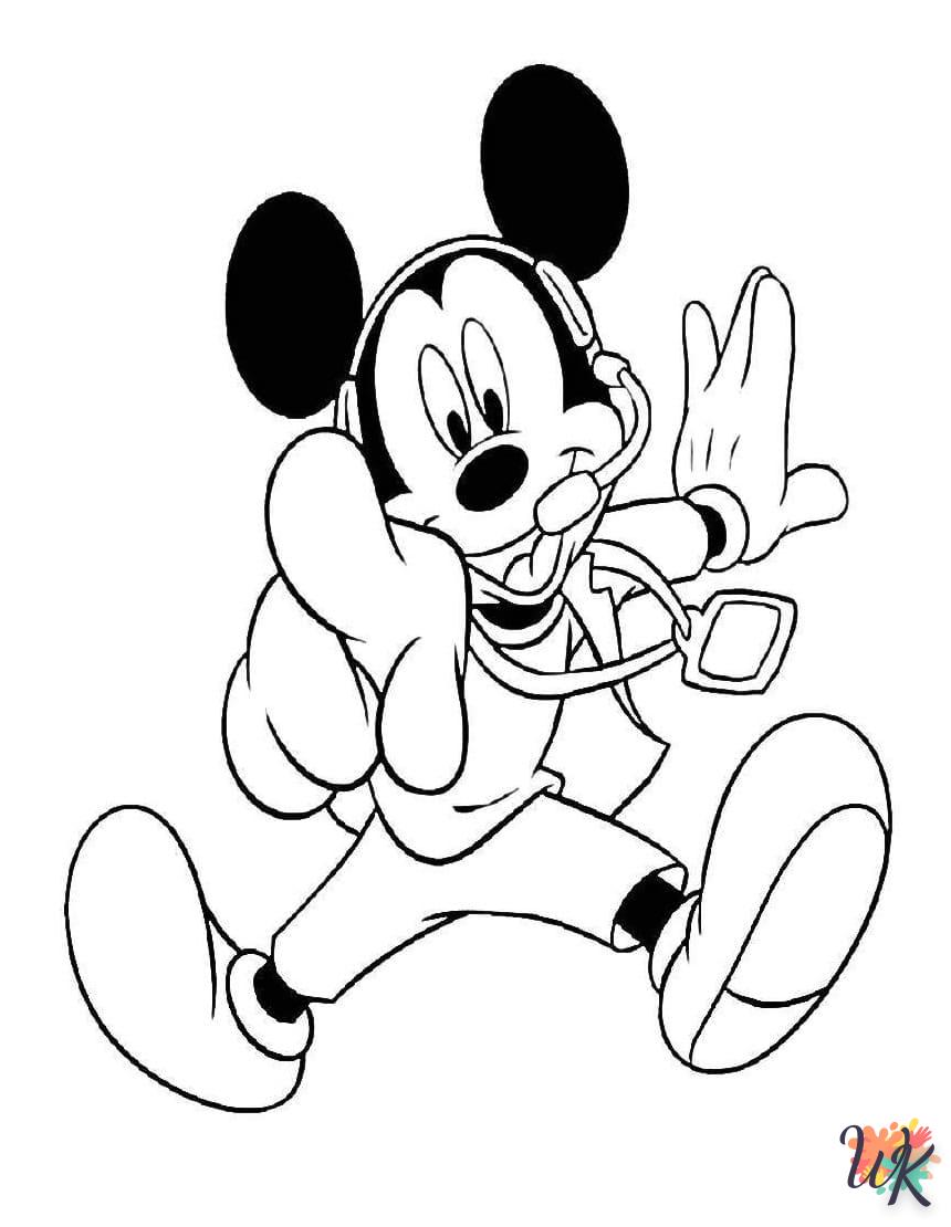 Dibujos para Colorear mickey mouse 31