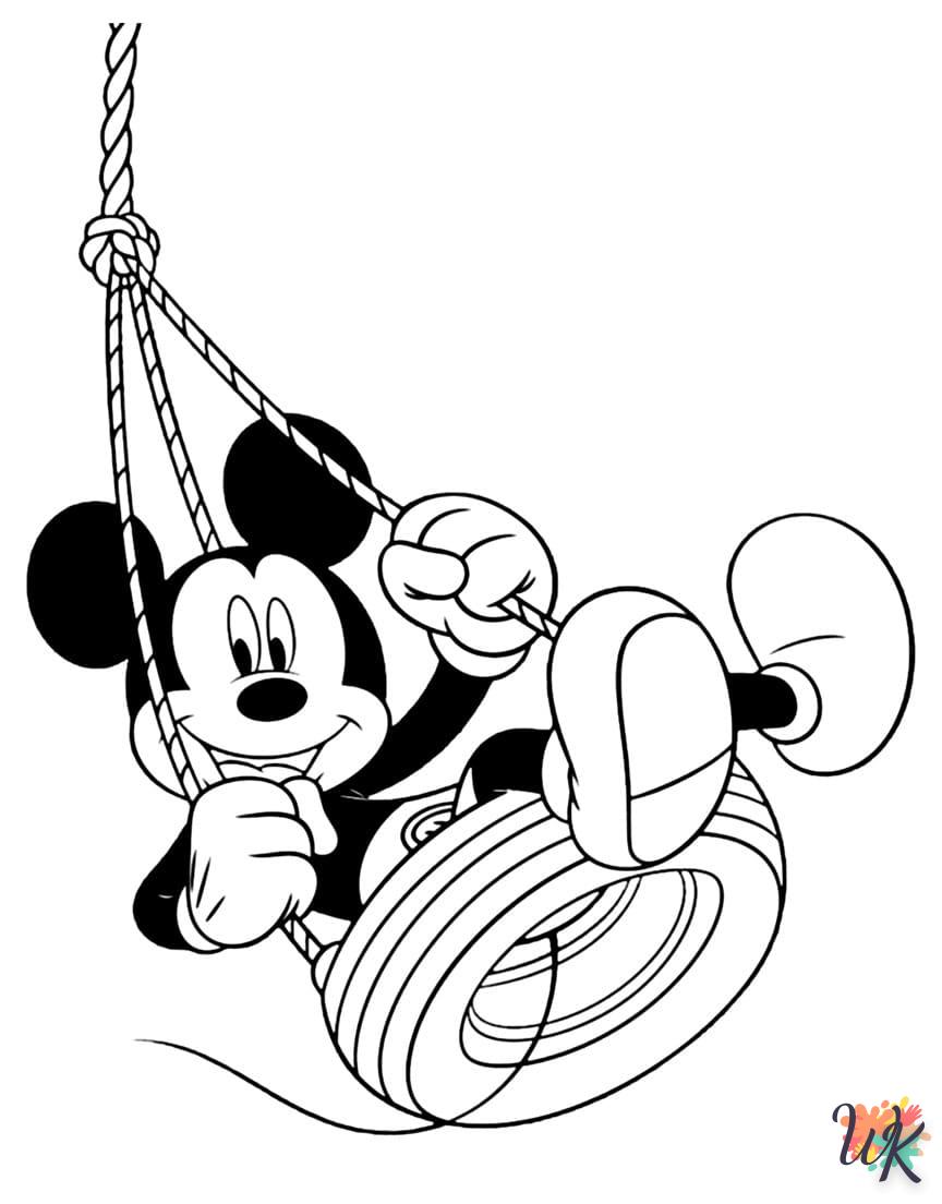 Dibujos para Colorear mickey mouse 32