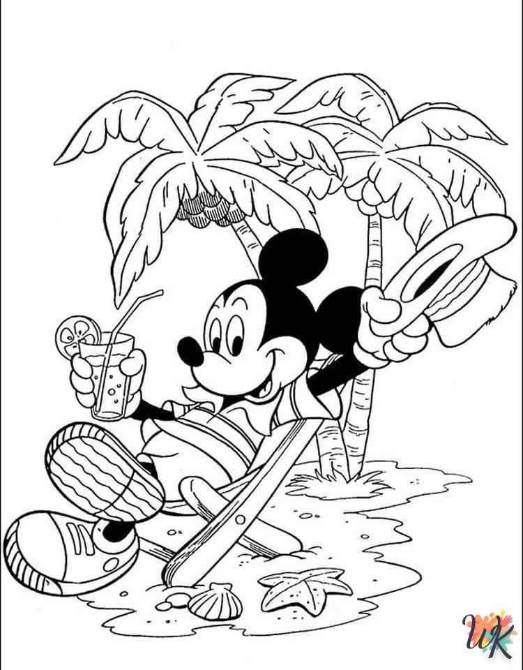 Dibujos para Colorear mickey mouse 34