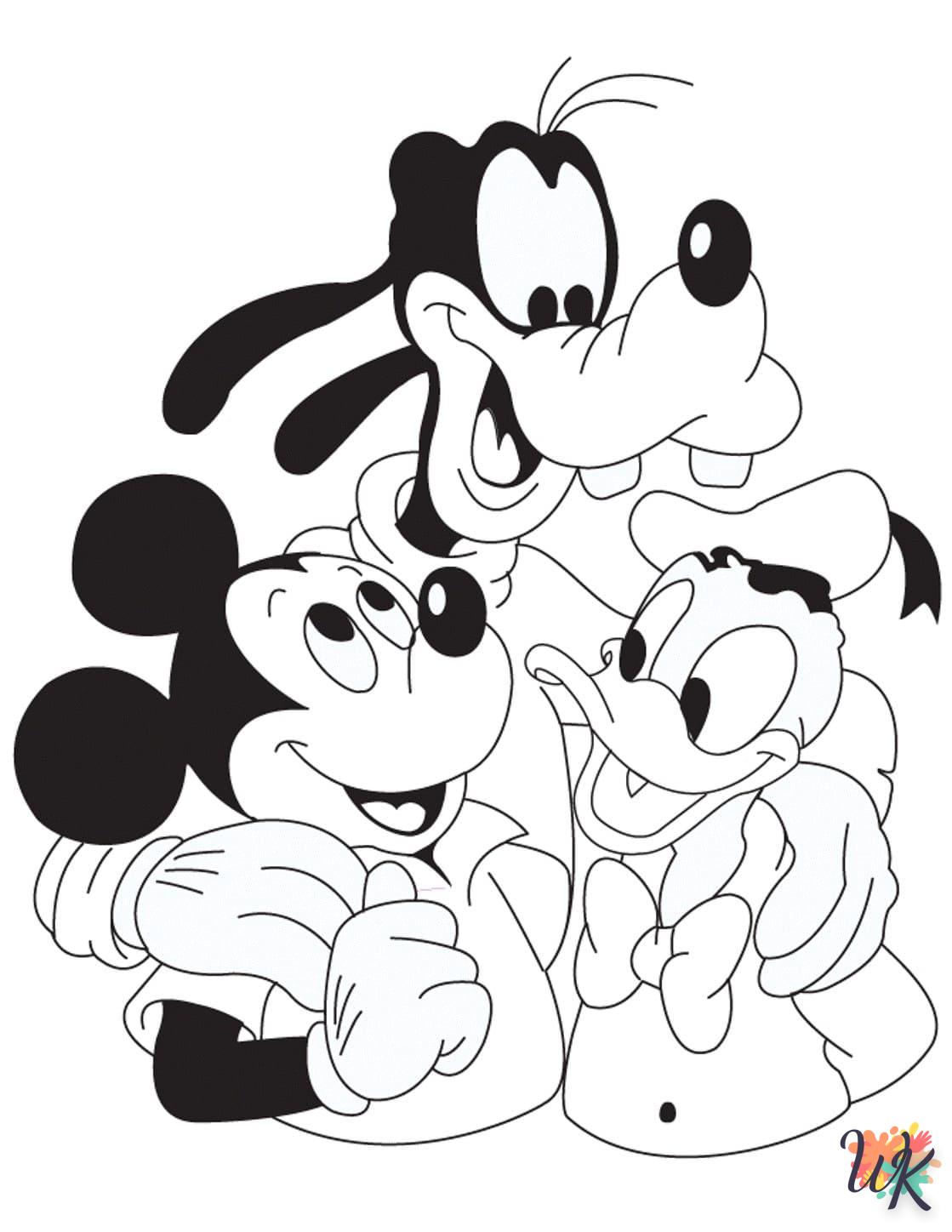 Dibujos para Colorear mickey mouse 36