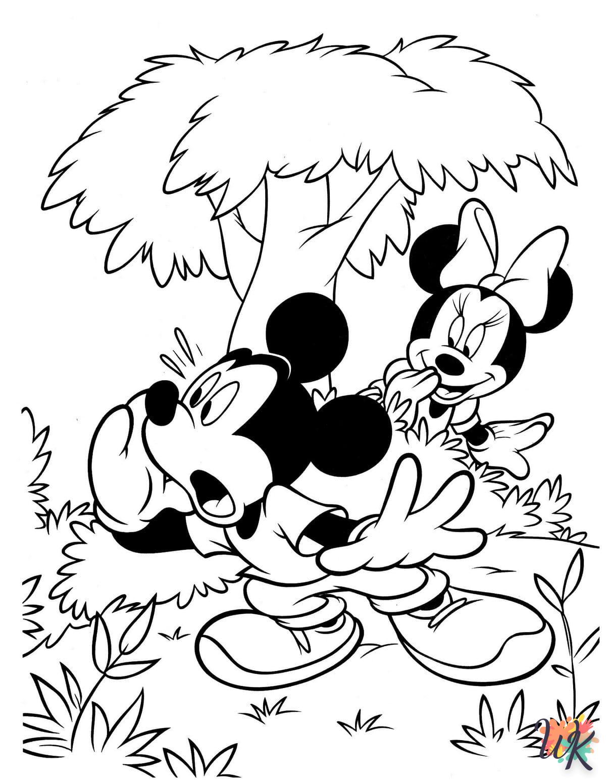 Dibujos para Colorear mickey mouse 37