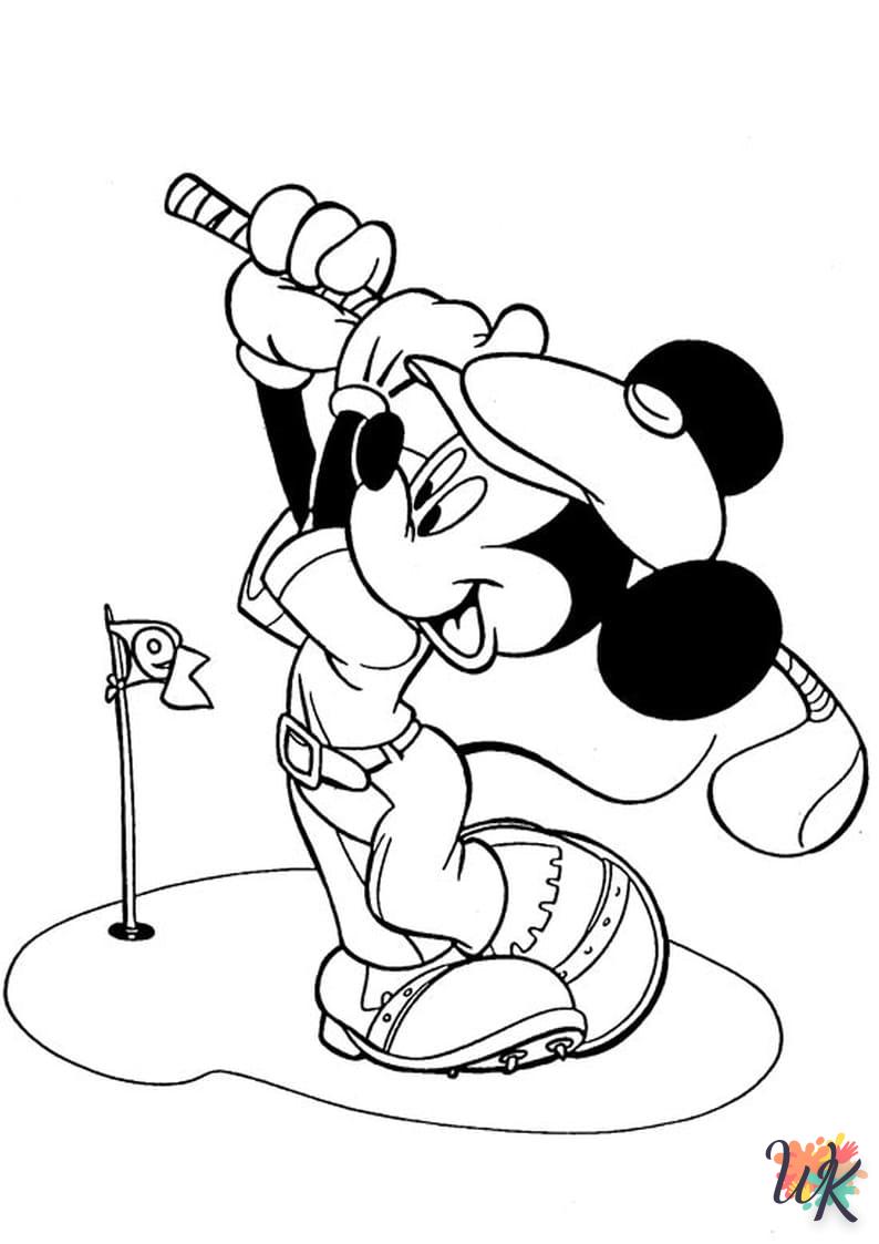 Dibujos para Colorear mickey mouse 39