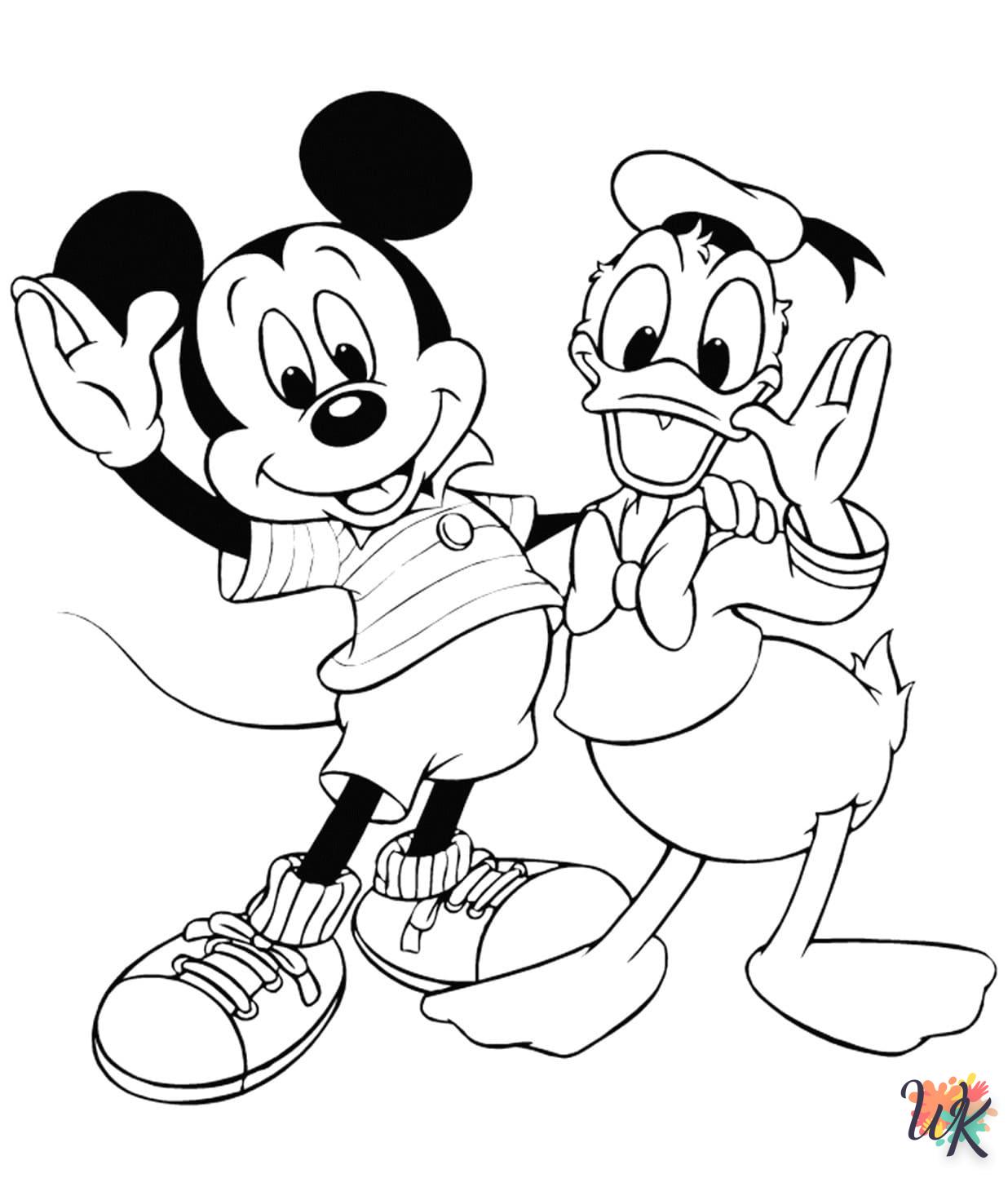 Dibujos para Colorear mickey mouse 42