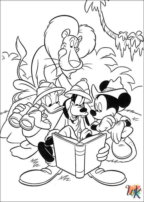 Dibujos para Colorear mickey mouse 43
