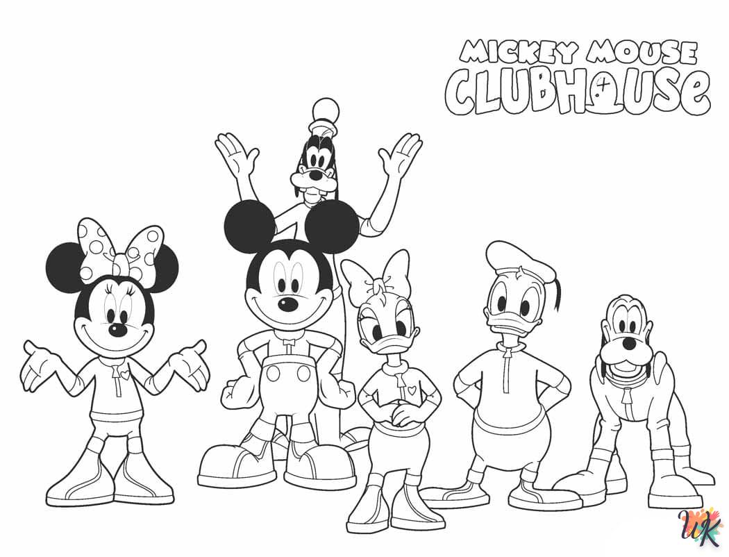 Dibujos para Colorear mickey mouse 47