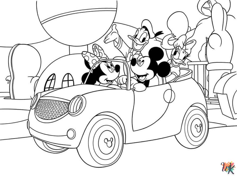 Dibujos para Colorear mickey mouse 48