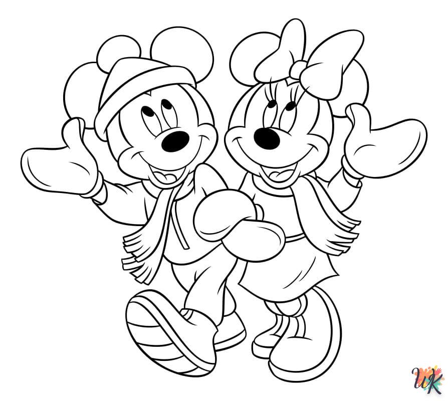 Dibujos para Colorear mickey mouse 5