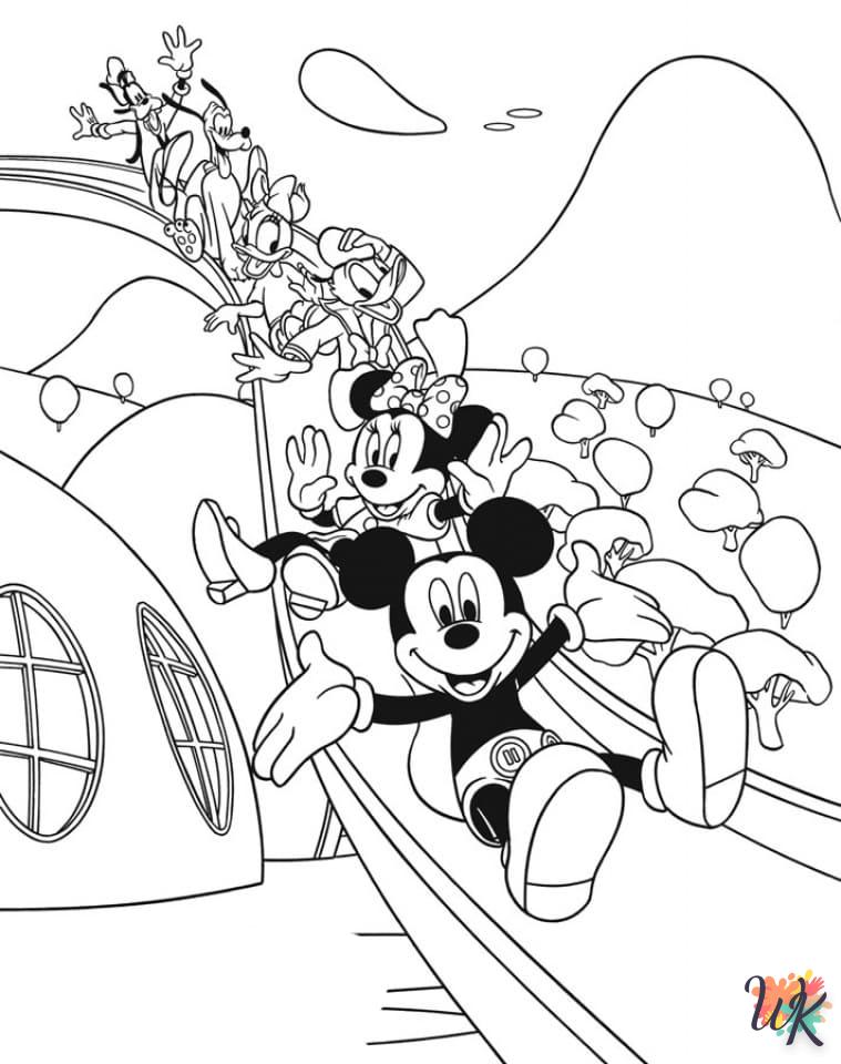 Dibujos para Colorear mickey mouse 50