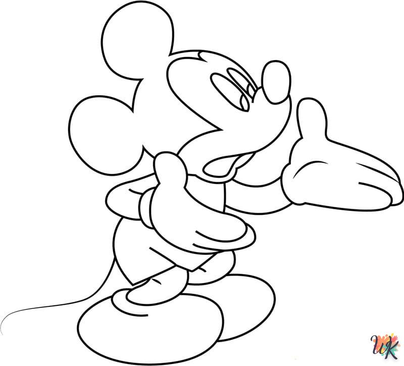 Dibujos para Colorear mickey mouse 53