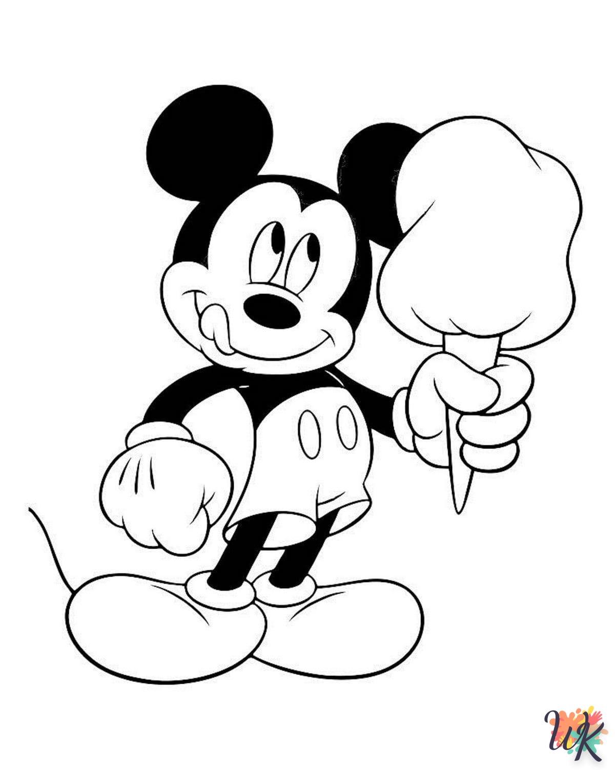 Dibujos para Colorear mickey mouse 55