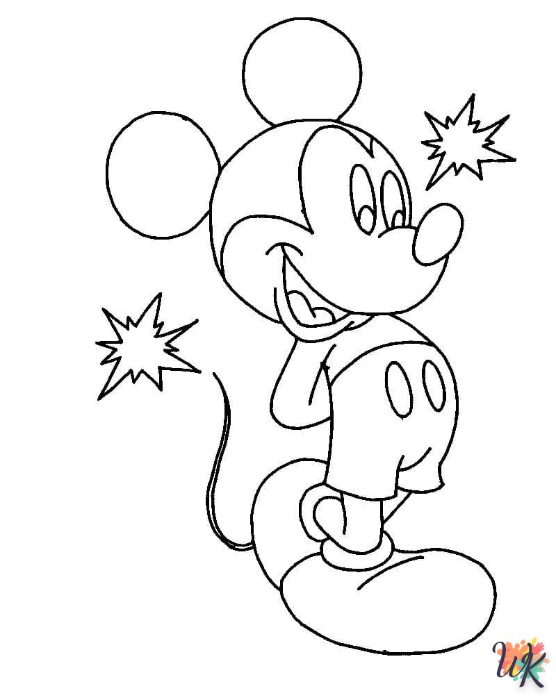 Dibujos para Colorear mickey mouse 56