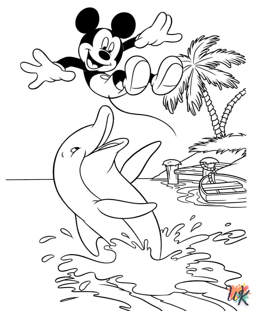 Dibujos para Colorear mickey mouse 58