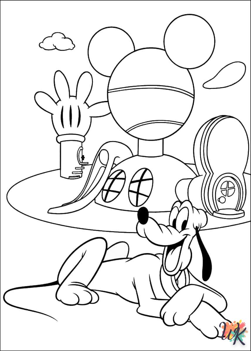 Dibujos para Colorear mickey mouse 61