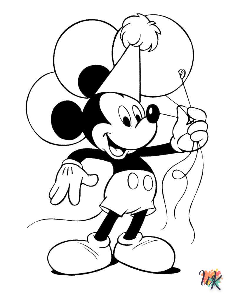 Dibujos para Colorear mickey mouse 64