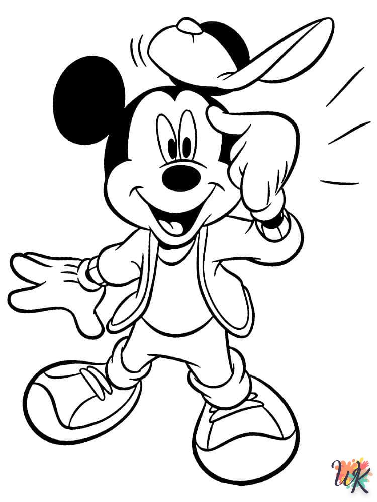 Dibujos para Colorear mickey mouse 65