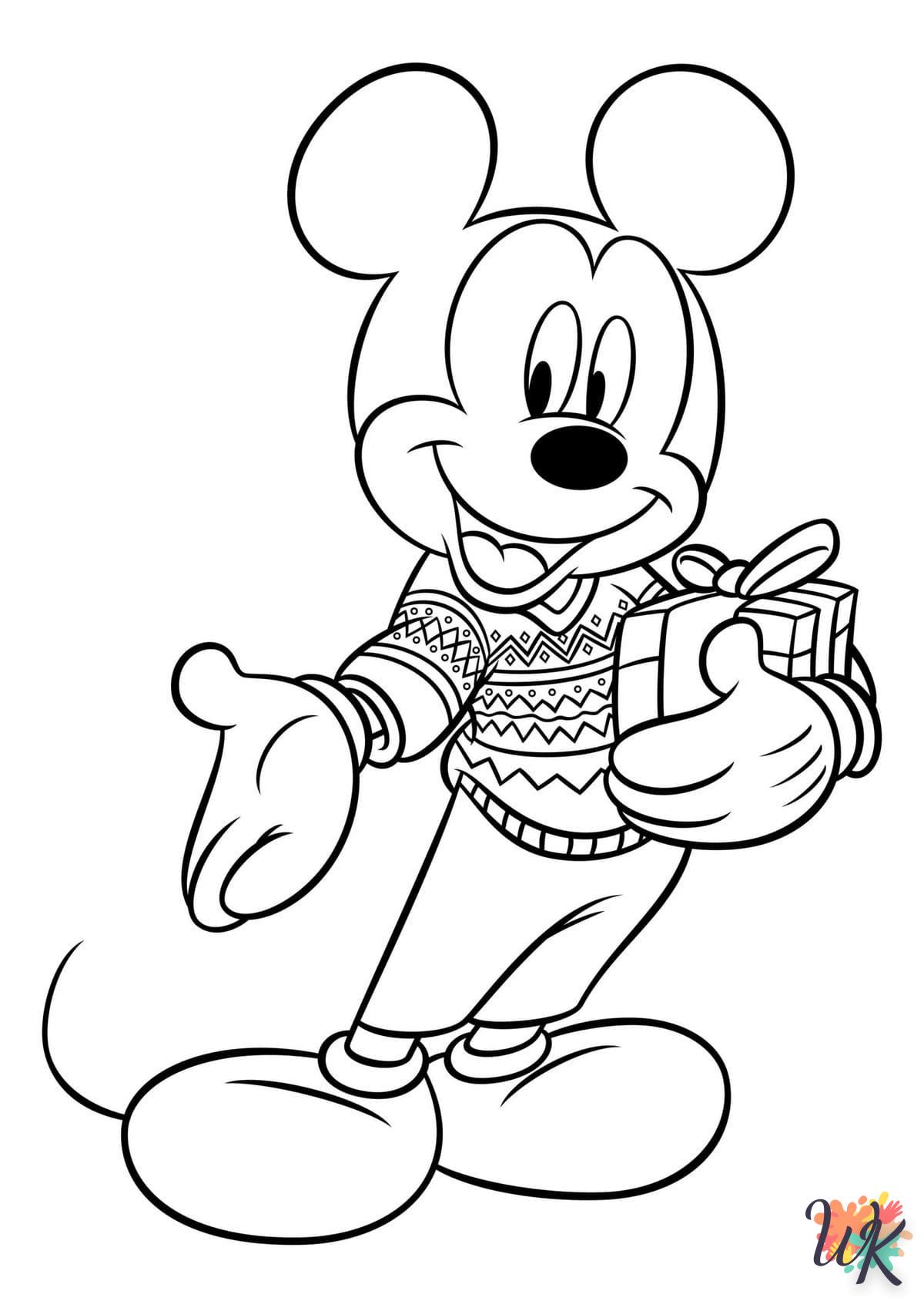 Dibujos para Colorear mickey mouse 73