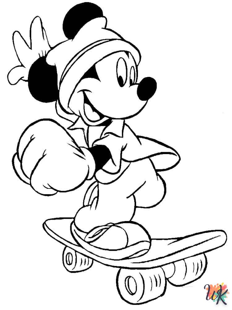 Dibujos para Colorear mickey mouse 75