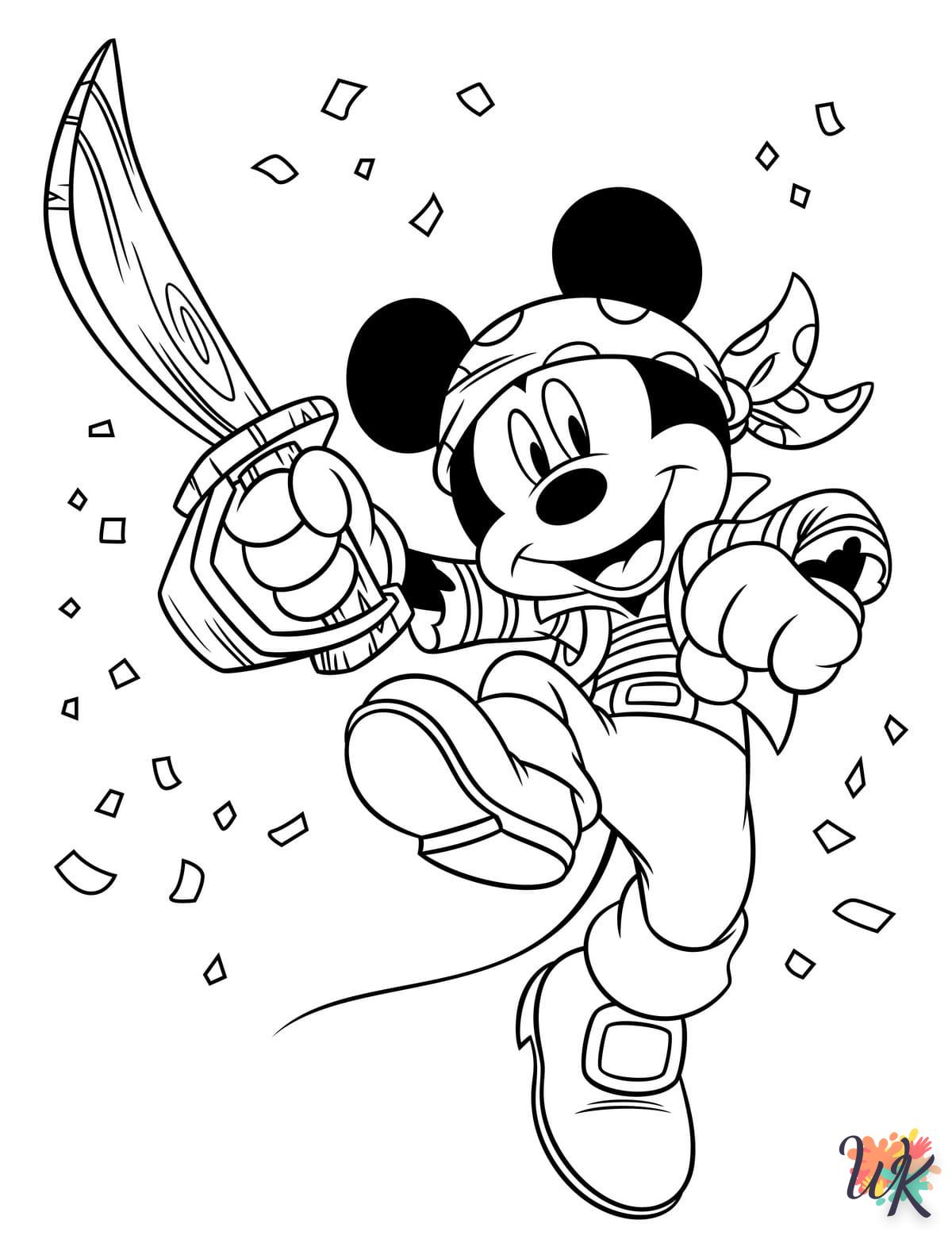 Dibujos para Colorear mickey mouse 78