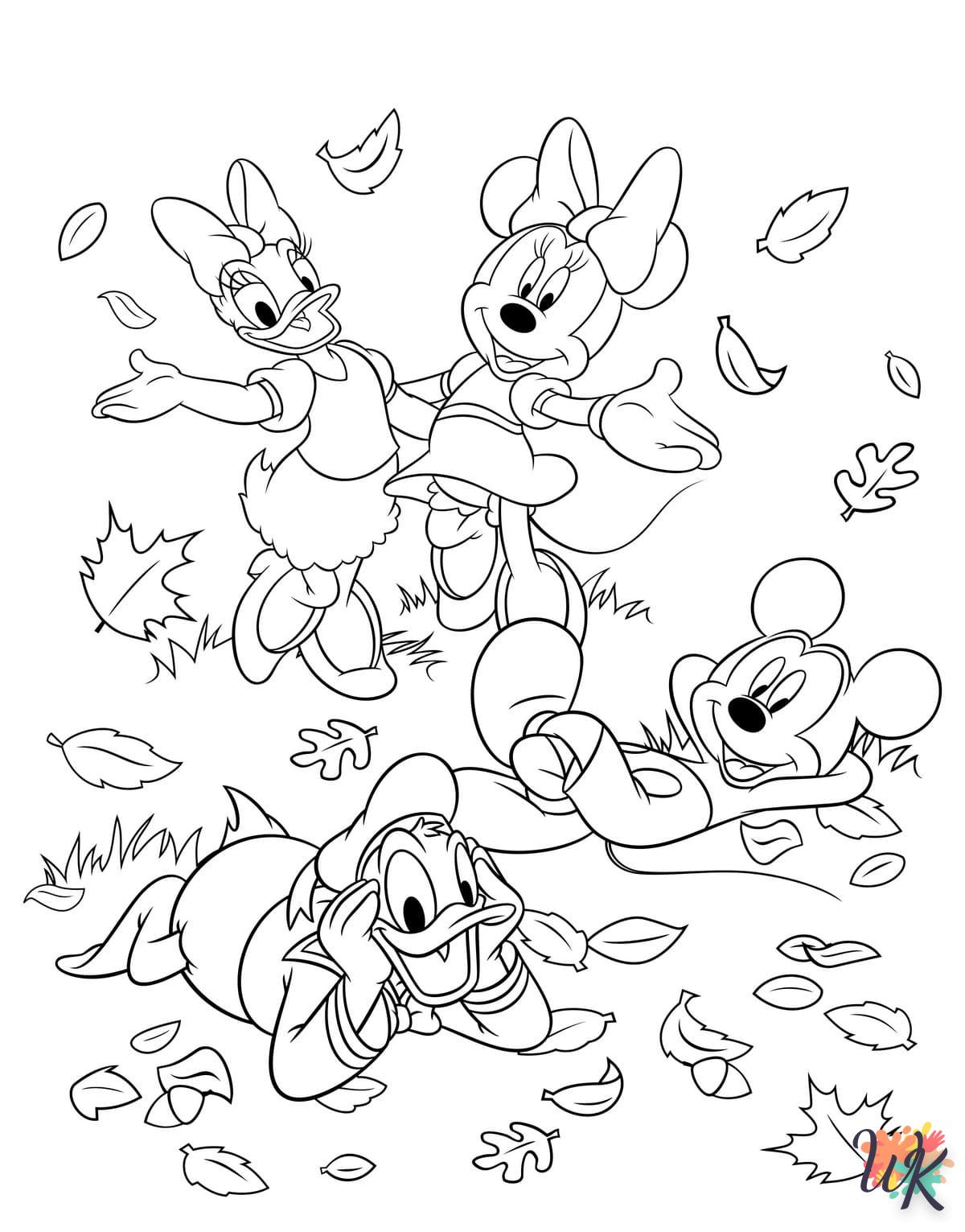 Dibujos para Colorear mickey mouse 80