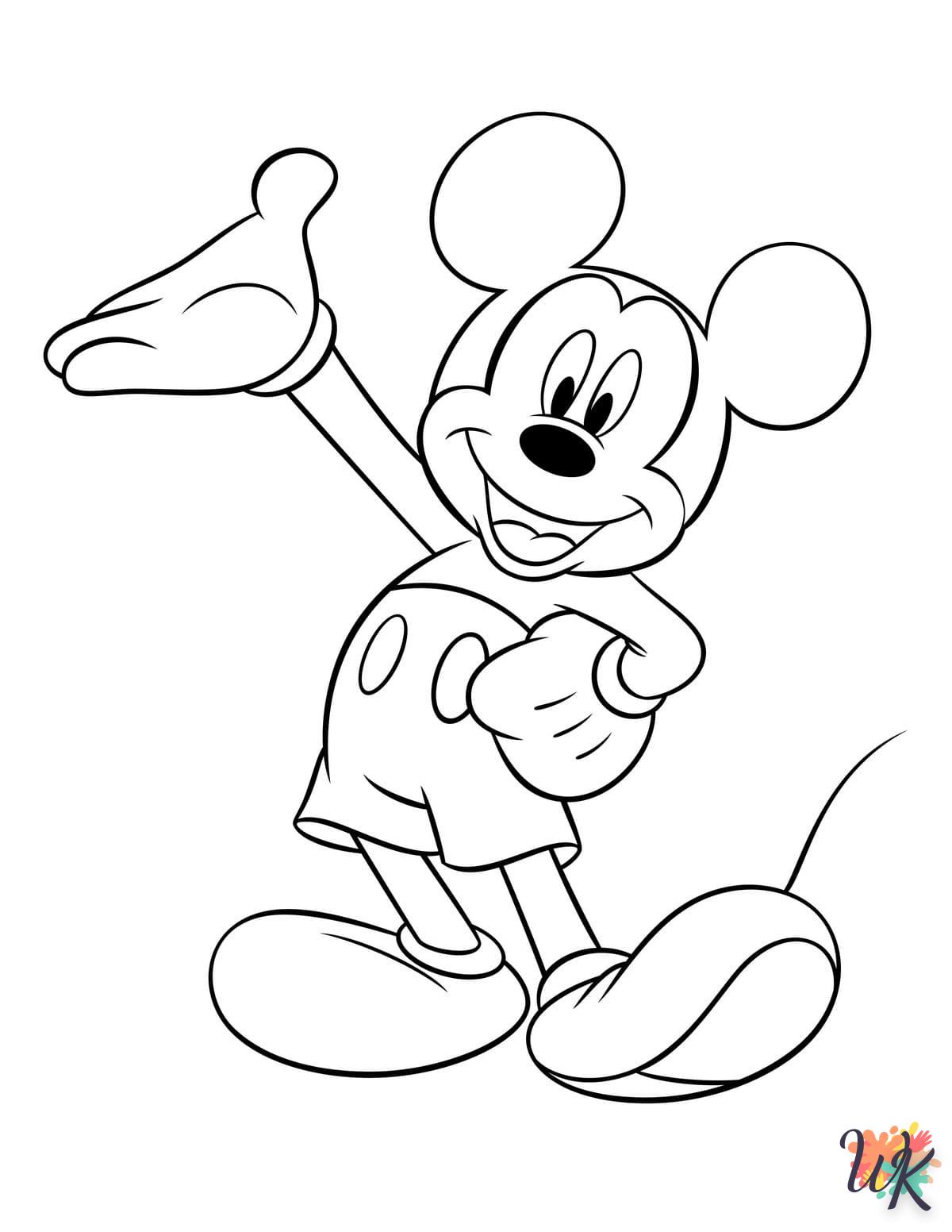 Dibujos para Colorear mickey mouse 81