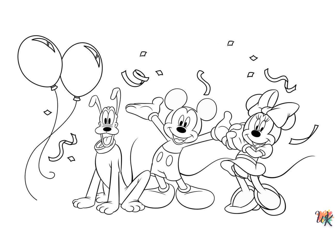 Dibujos para Colorear mickey mouse 86