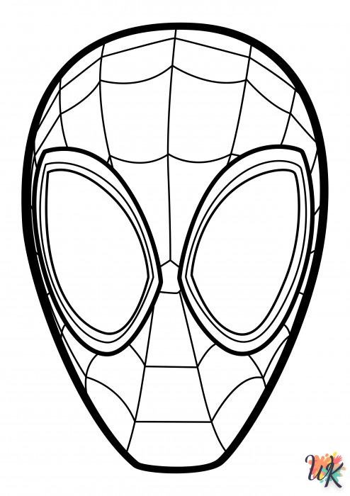 Dibujos para Colorear Across the Spider Verse 1
