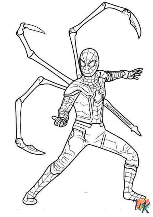 Dibujos para Colorear Across the Spider Verse 16