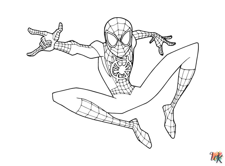 Dibujos para Colorear Across the Spider Verse 23