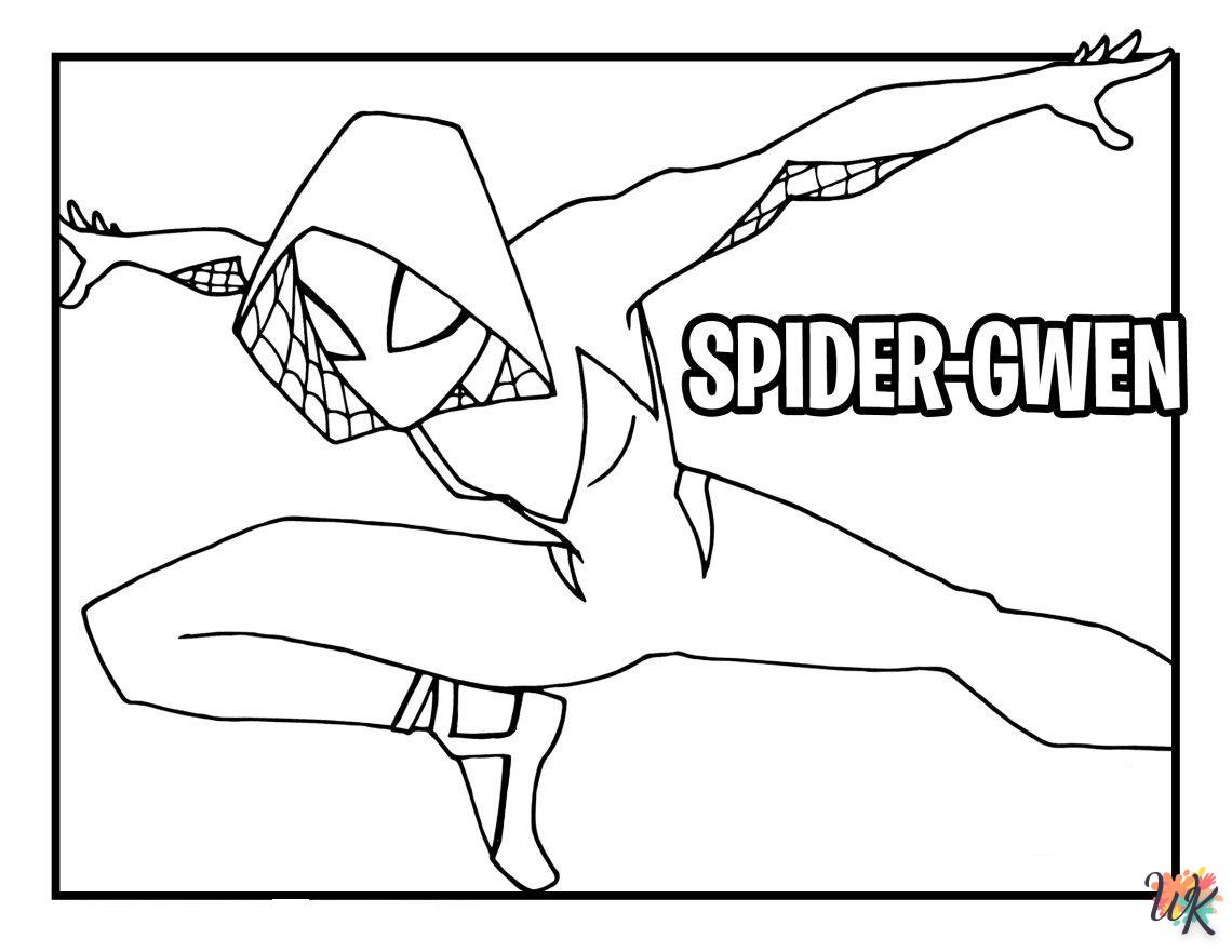 Dibujos para Colorear Across the Spider Verse 5