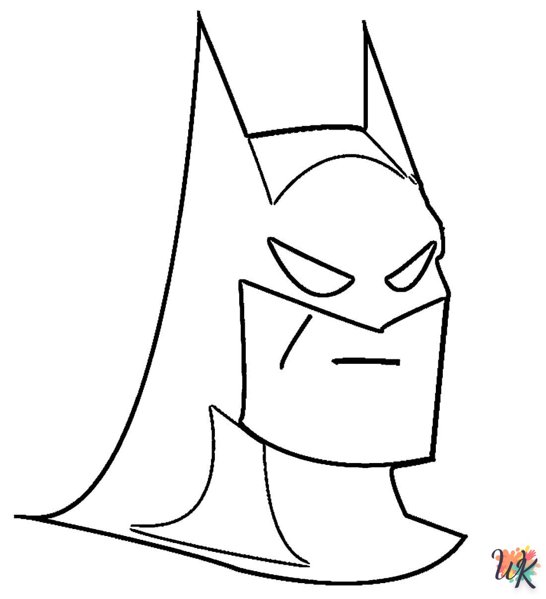 Dibujos para Colorear Batman 100