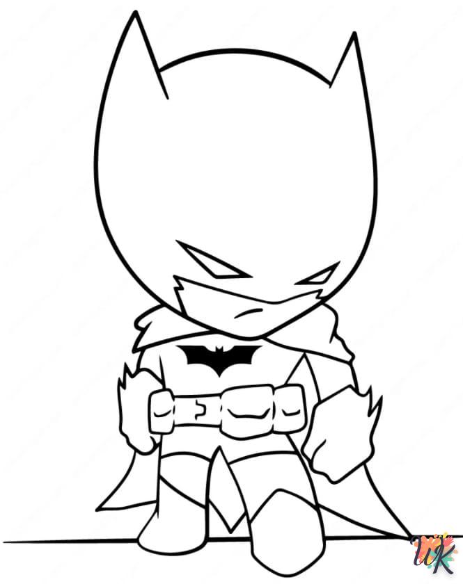 Dibujos para Colorear Batman 101