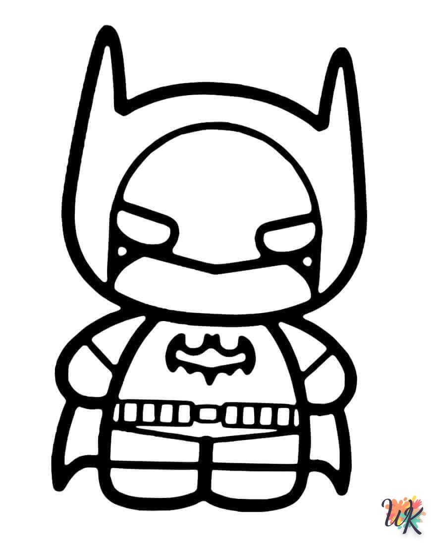 Dibujos para Colorear Batman 102