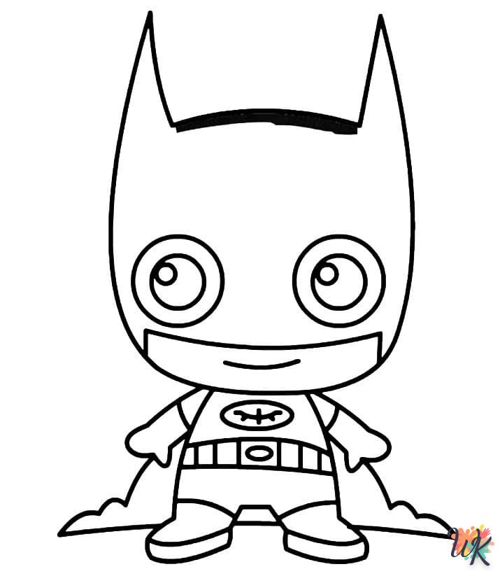 Dibujos para Colorear Batman 12