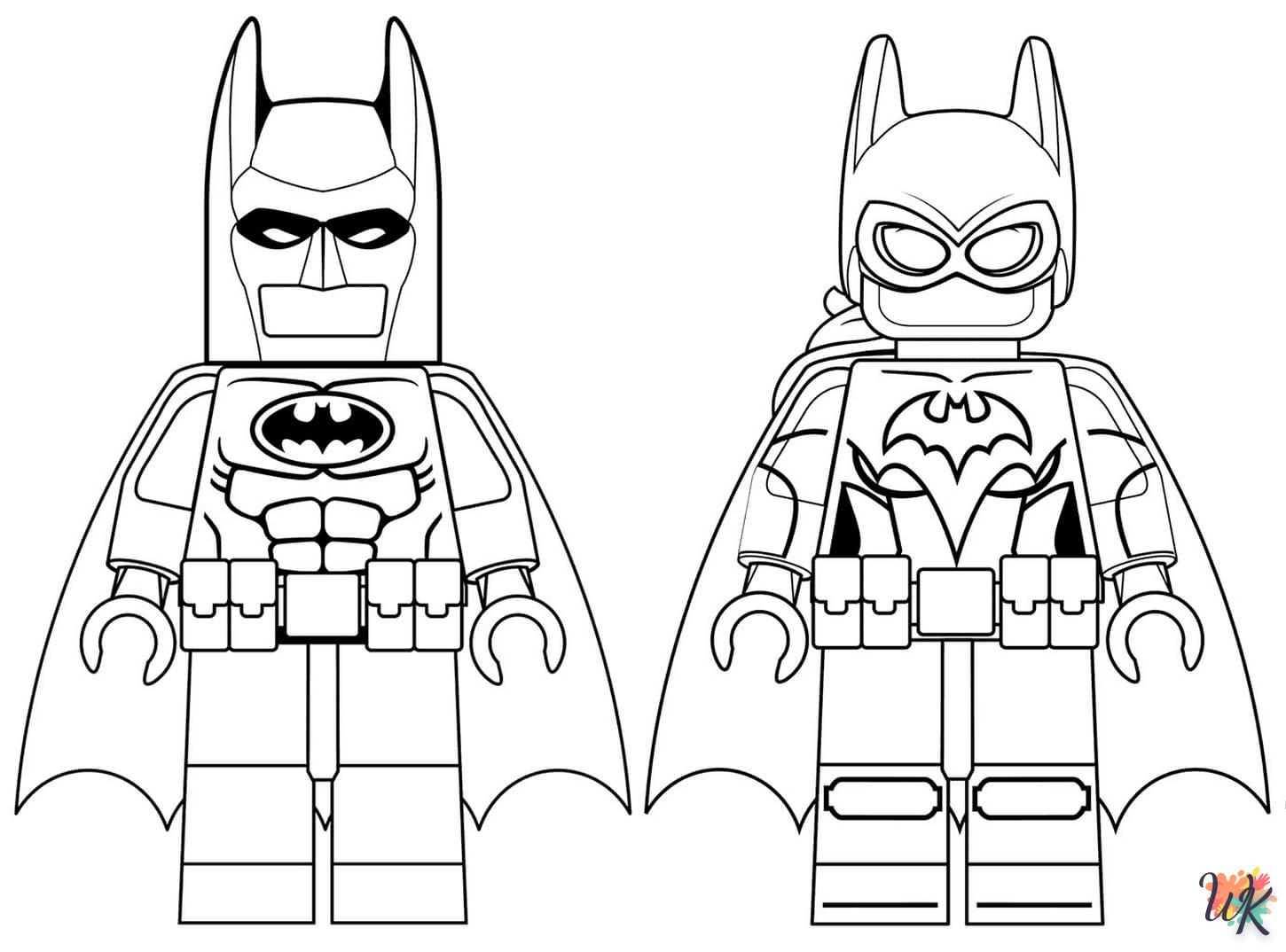 Dibujos para Colorear Batman 16