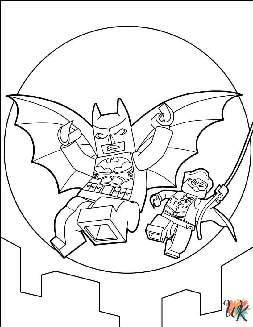 Dibujos para Colorear Batman 17