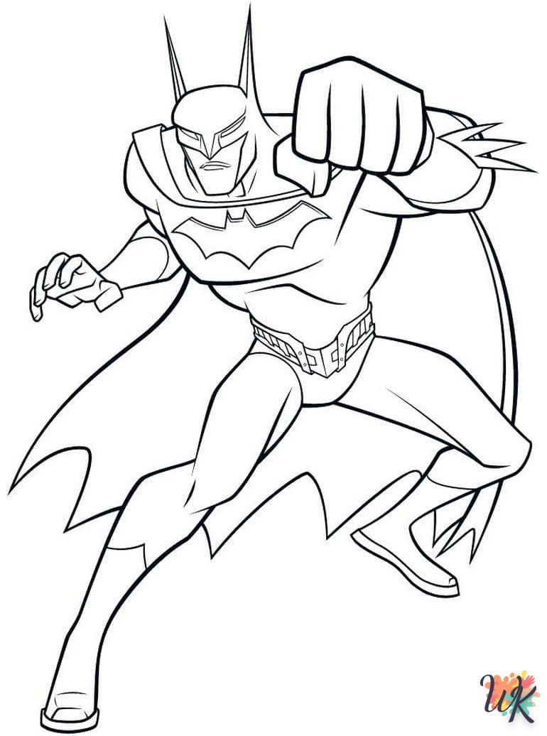 Dibujos para Colorear Batman 18