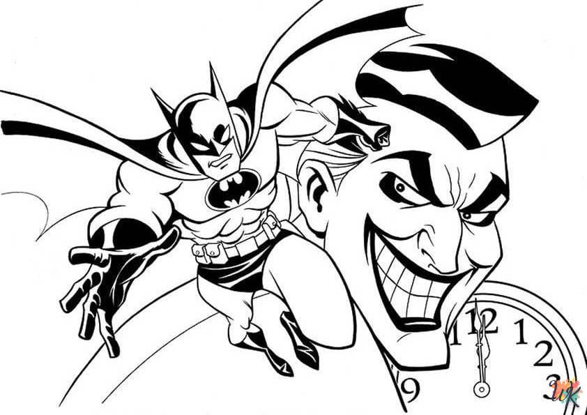 Dibujos para Colorear Batman 2