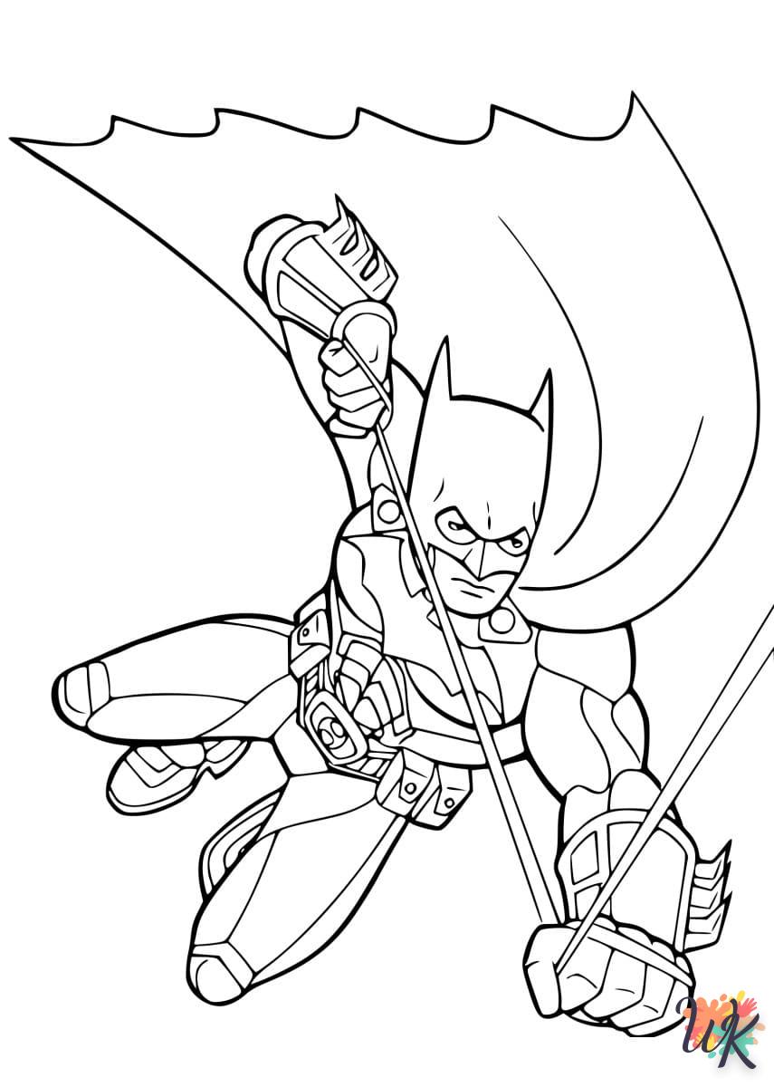 Dibujos para Colorear Batman 20
