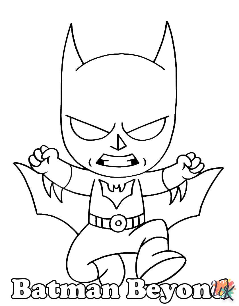 Dibujos para Colorear Batman 26
