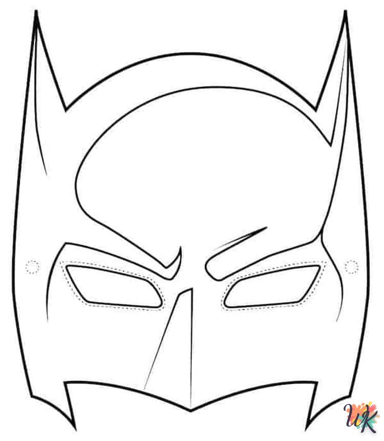Dibujos para Colorear Batman 27
