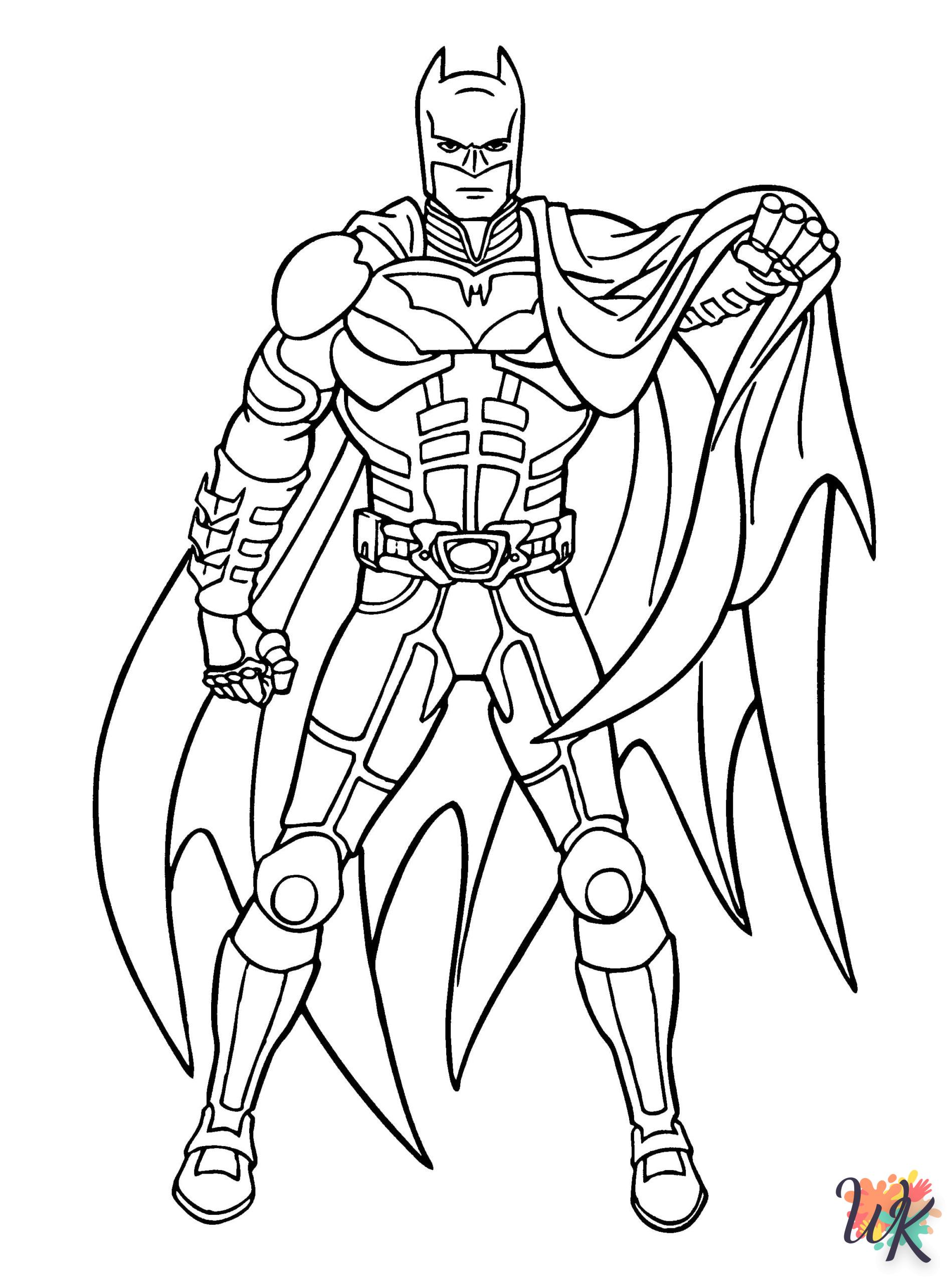 Dibujos para Colorear Batman 28