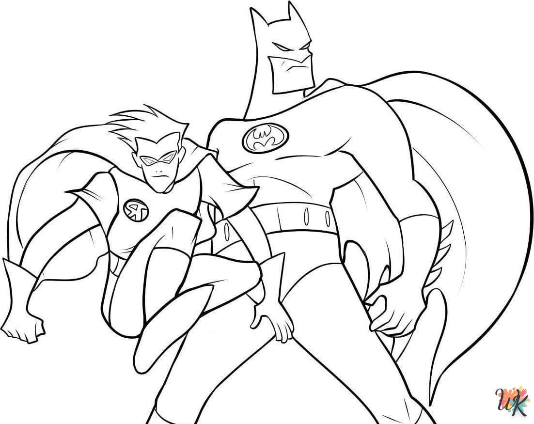 Dibujos para Colorear Batman 3