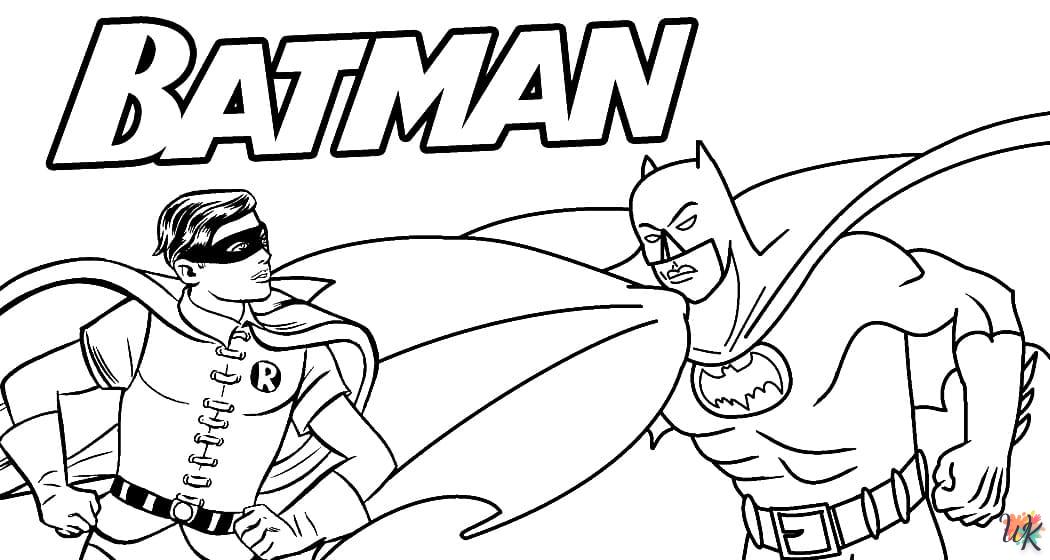 Dibujos para Colorear Batman 32