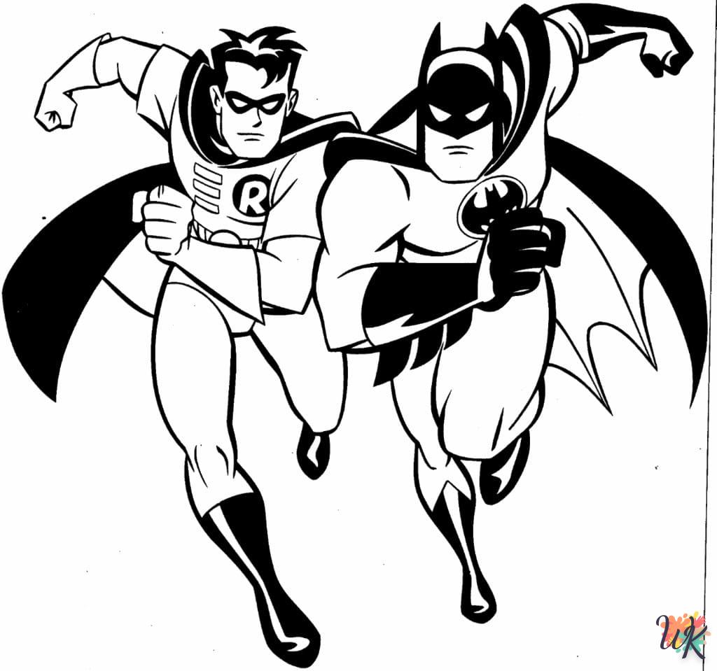 Dibujos para Colorear Batman 35