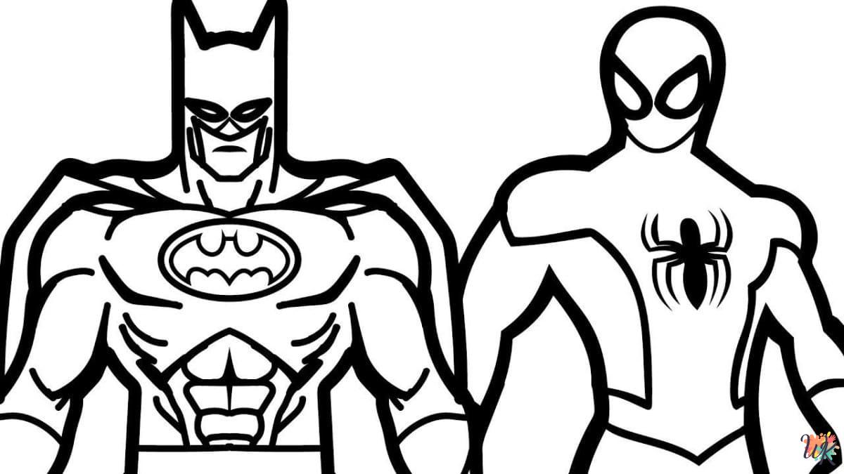Dibujos para Colorear Batman 38
